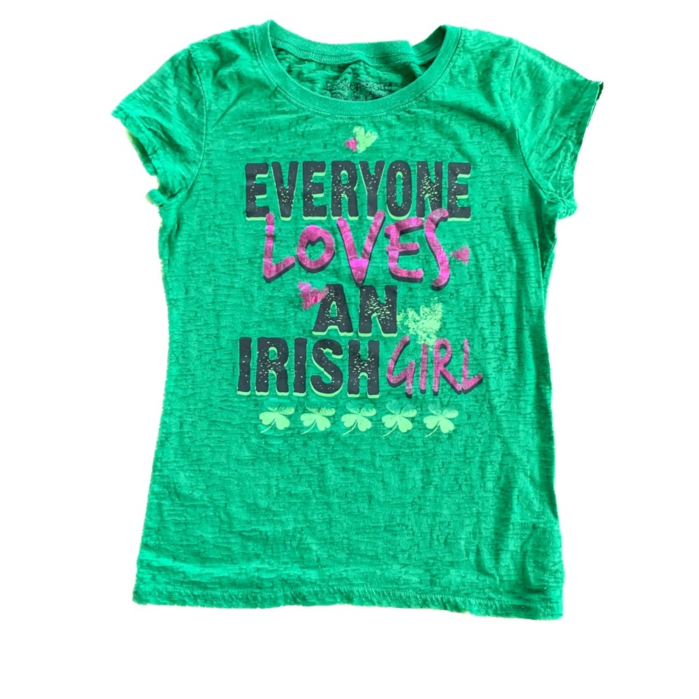 Rocker Girl St. Patrick’s Day Shamrock T-shirt